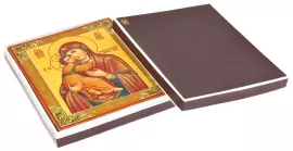 Икона "Владимирская" Палех